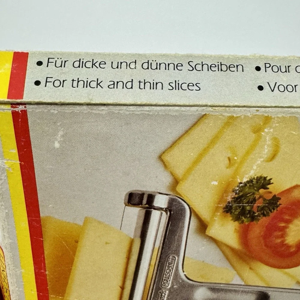 Vintage Westmark Rollschnitt Cheese Slicer Planer Made In West Germany With Box